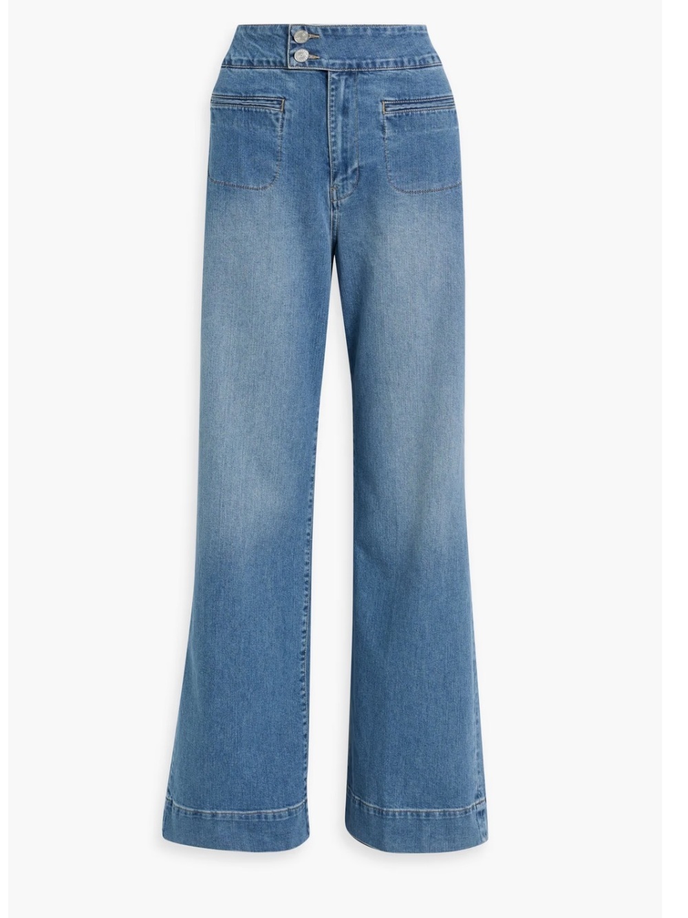 Frame // Le Hardy High Waist Wide Leg Jeans